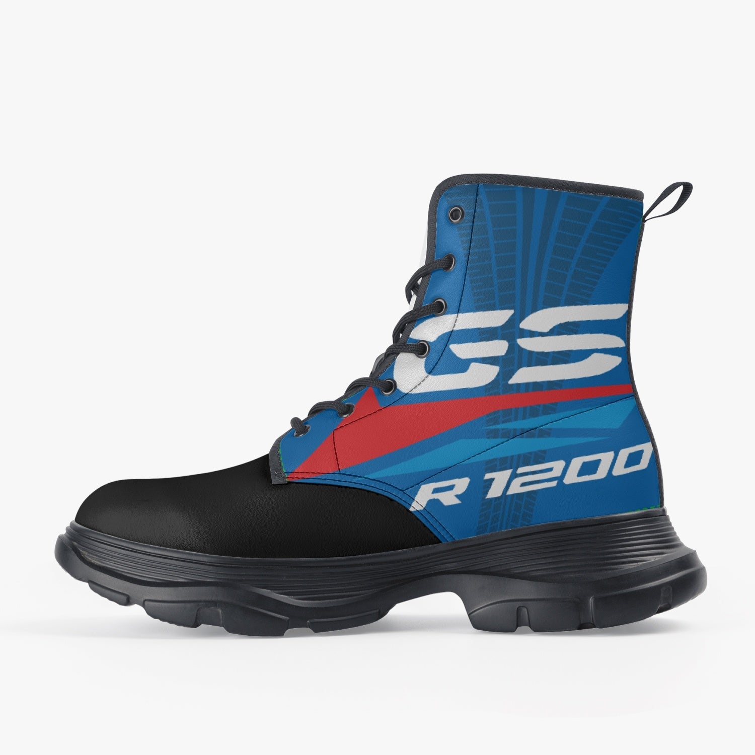 GS Motorrad R 1200 GS modischer topmoderner PU Lederstiefel für SIE & IHN