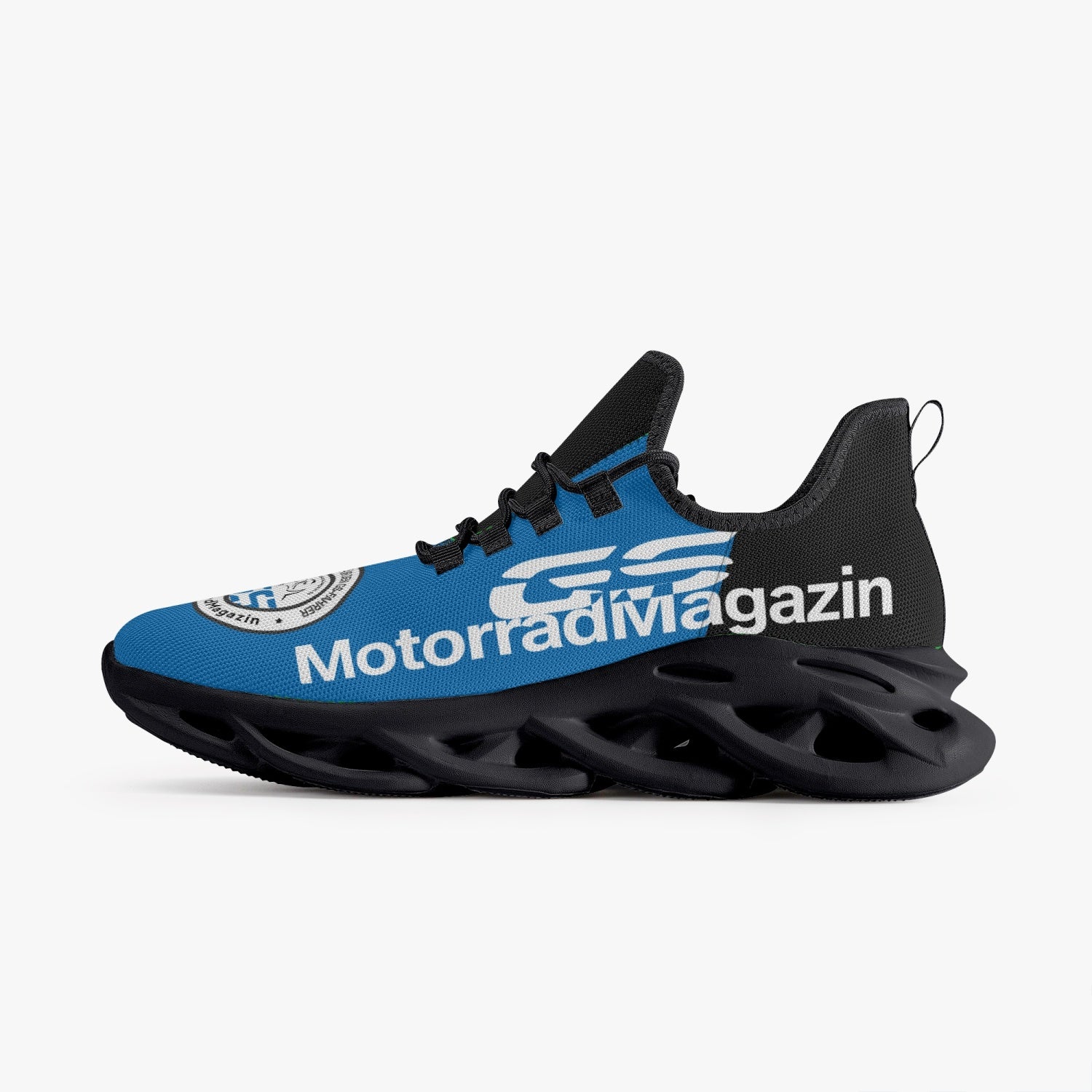 GS MotorradMagazin Bounce Mesh Knit Sneakers - Royal-Black