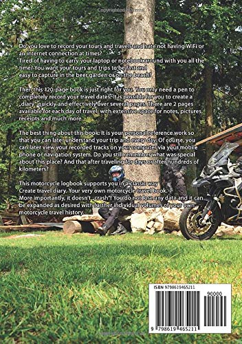 THE MOTORBIKE LOGBOOK & DIARY:  to remember your motorcycle trips and adventures - GS Magazin