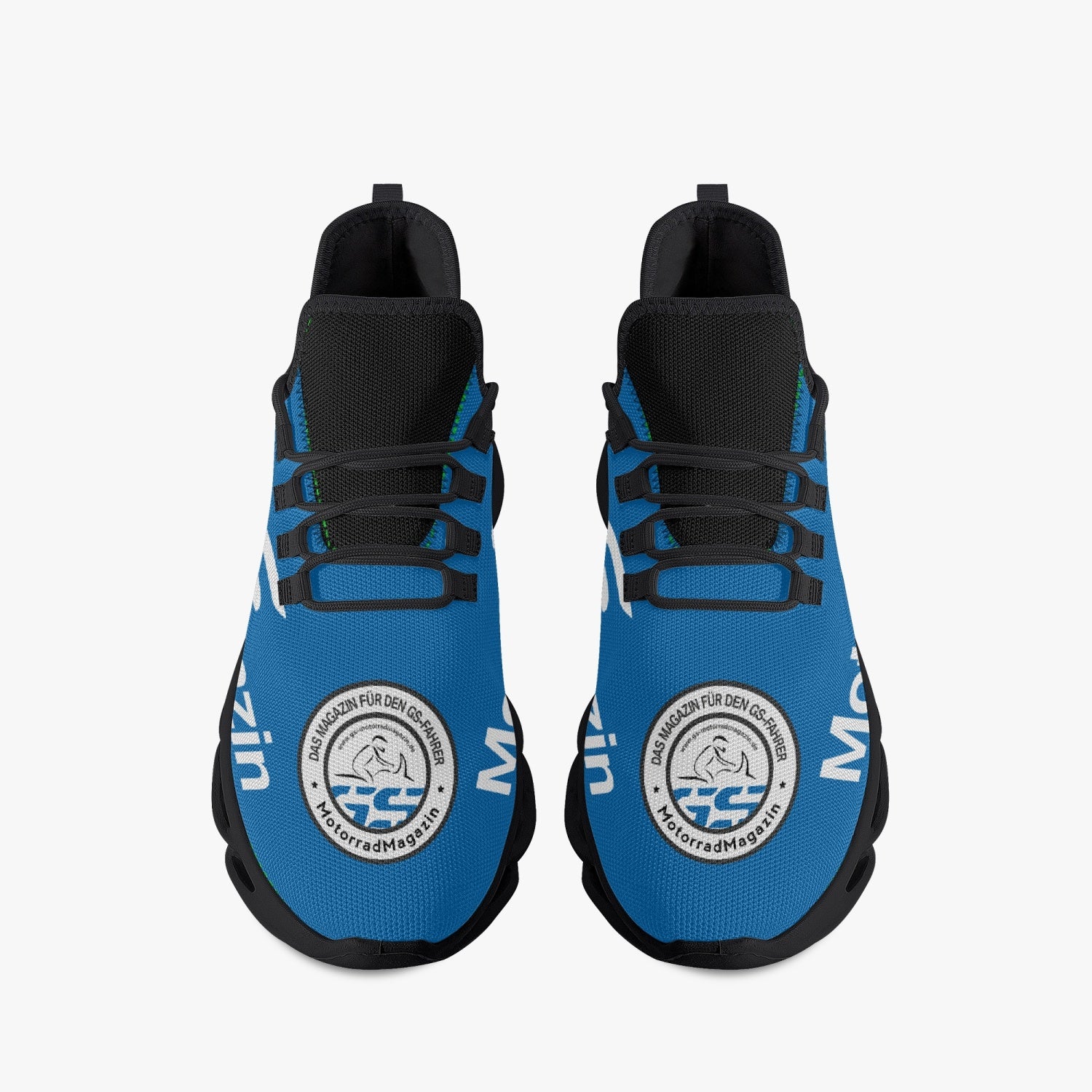 GS MotorradMagazin Bounce Mesh Knit Sneakers - Royal-Black