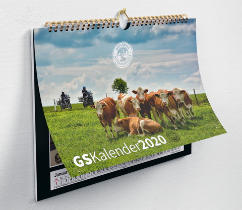 GS MotorradMagazin Bildkalender 2020 L (DIN A4) - GS Magazin