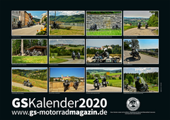 GS MotorradMagazin Bildkalender 2020 XL (DIN A3) - GS Magazin