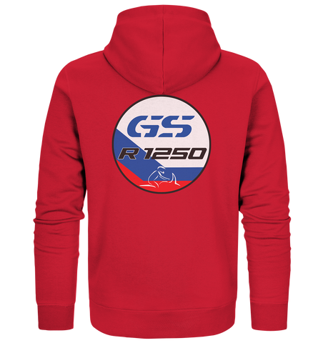 GS Motorrad R 1250 HP Style - Full-Zipper Hoodie Jacke für SIE & IHN (OS)