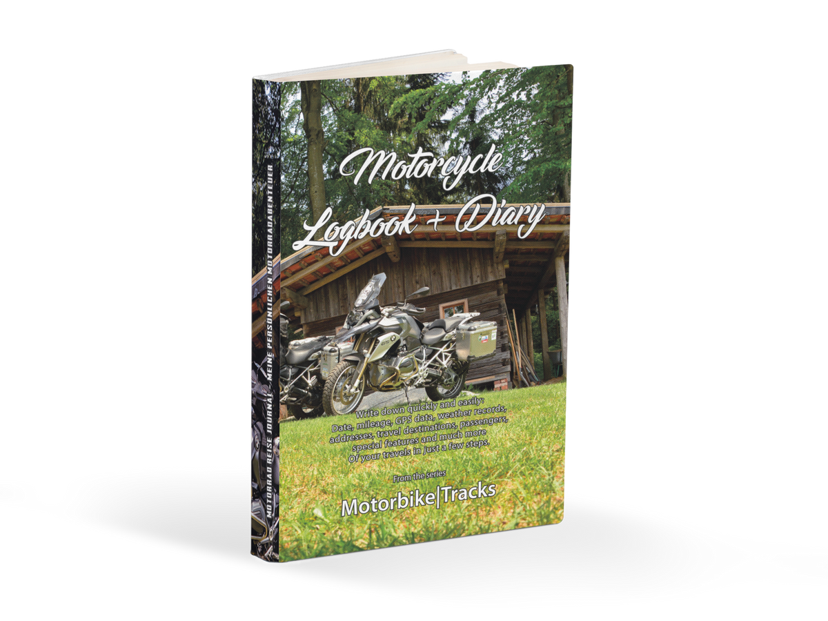 THE MOTORBIKE LOGBOOK &amp; DIARY: to remember your motorcycle trips and adventures