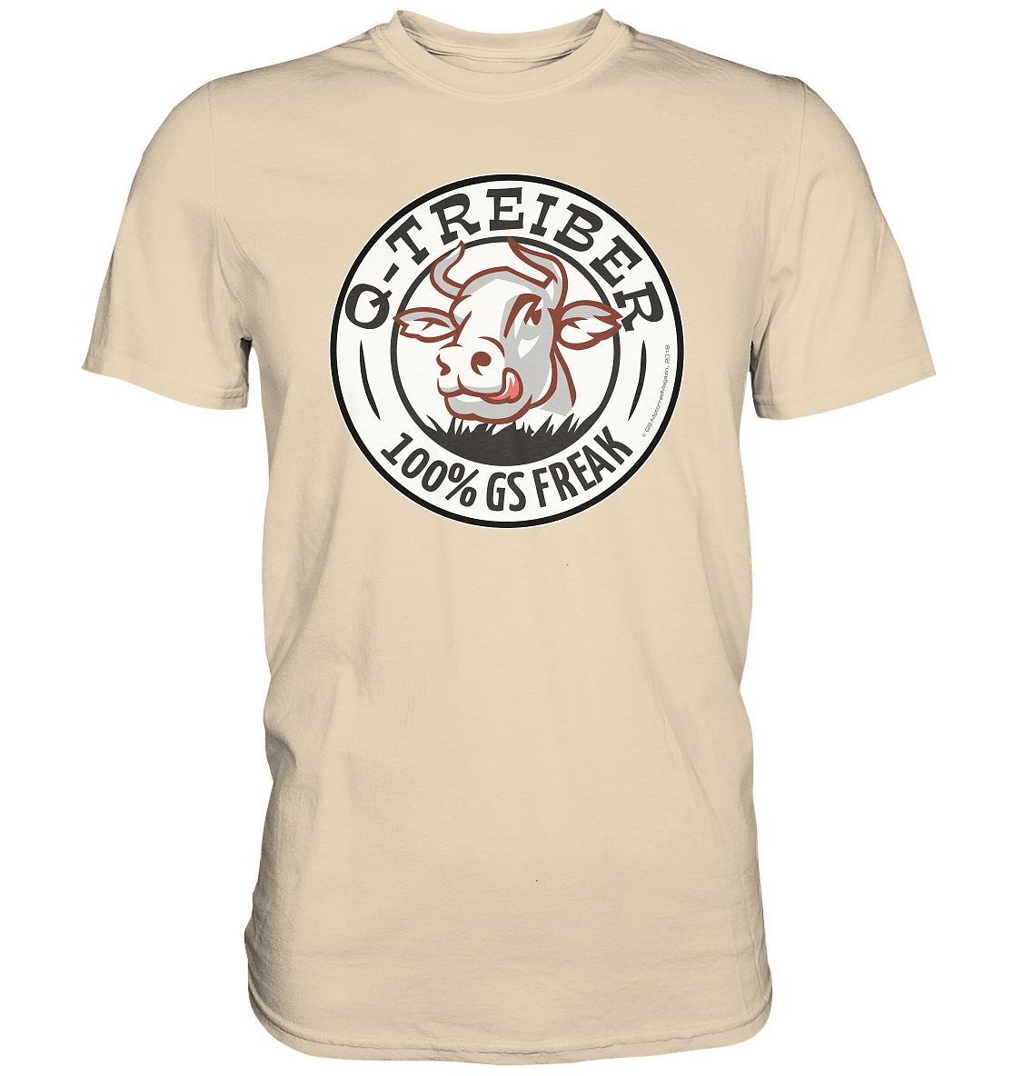 GS Motorrad Q-Treiber - 100% GS Freak - Herren Premium Shirt (OS) - GS Magazin