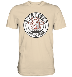 GS Motorrad Q-Treiber - 100% GS Freak - Herren Premium Shirt (OS) - GS Magazin