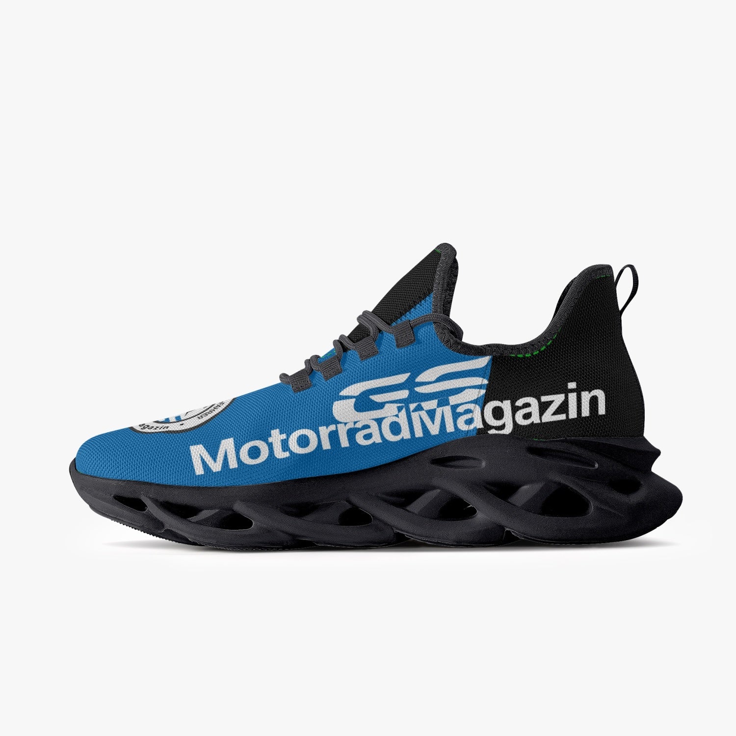 GS MotorradMagazin Bounce Mesh Knit Sneakers - Royal-Black
