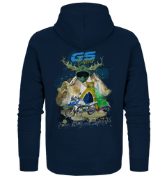 GS Motorcycle Premium Traditional Shirt BMW GS Jacket "Lausi" - Full-Zipper Hoodie