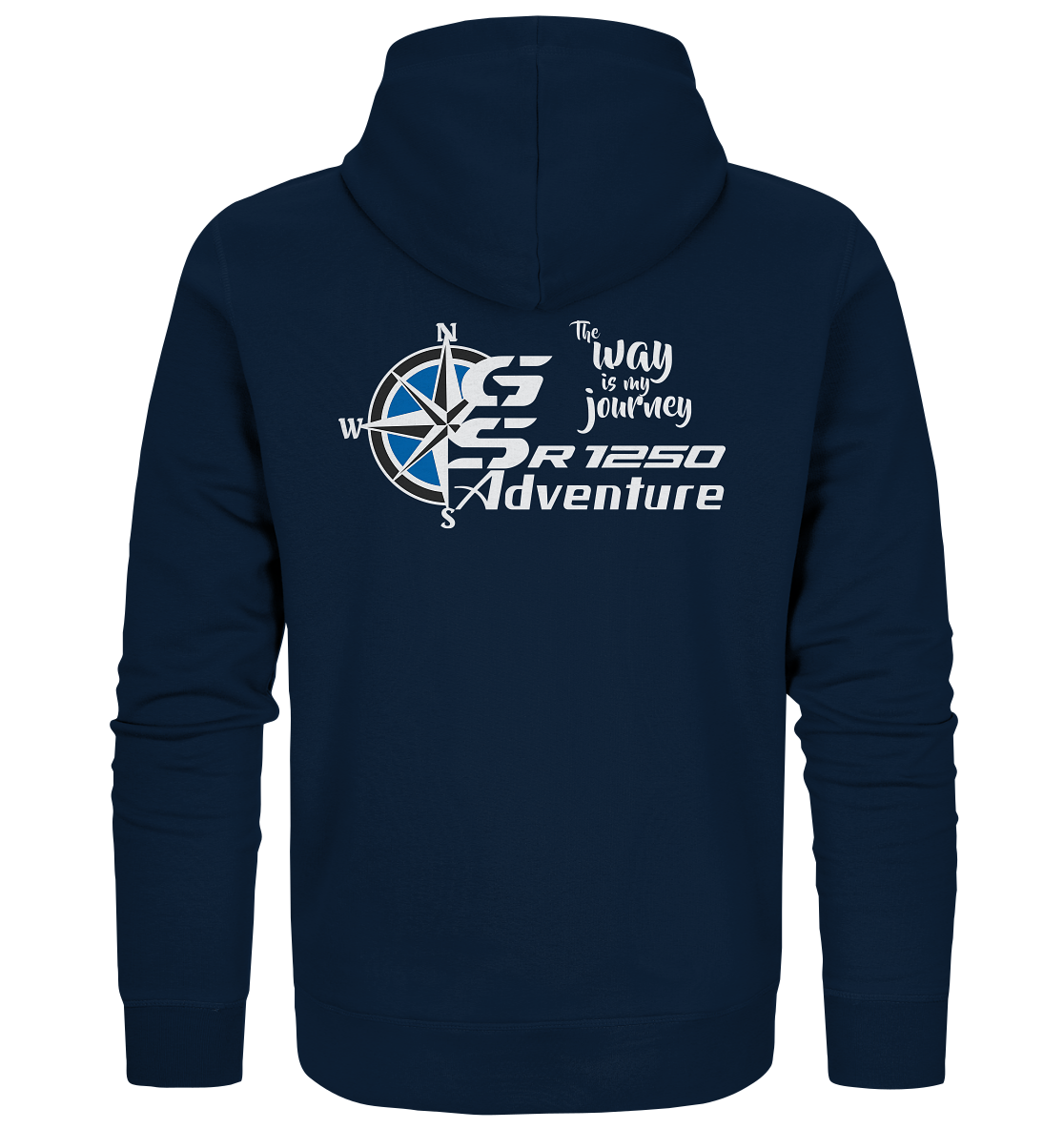 GS Motorrad R 1250 GS "the way is my journey" - Pathfinder-Design - Full Zipper für SIE & IHN - GS Magazin