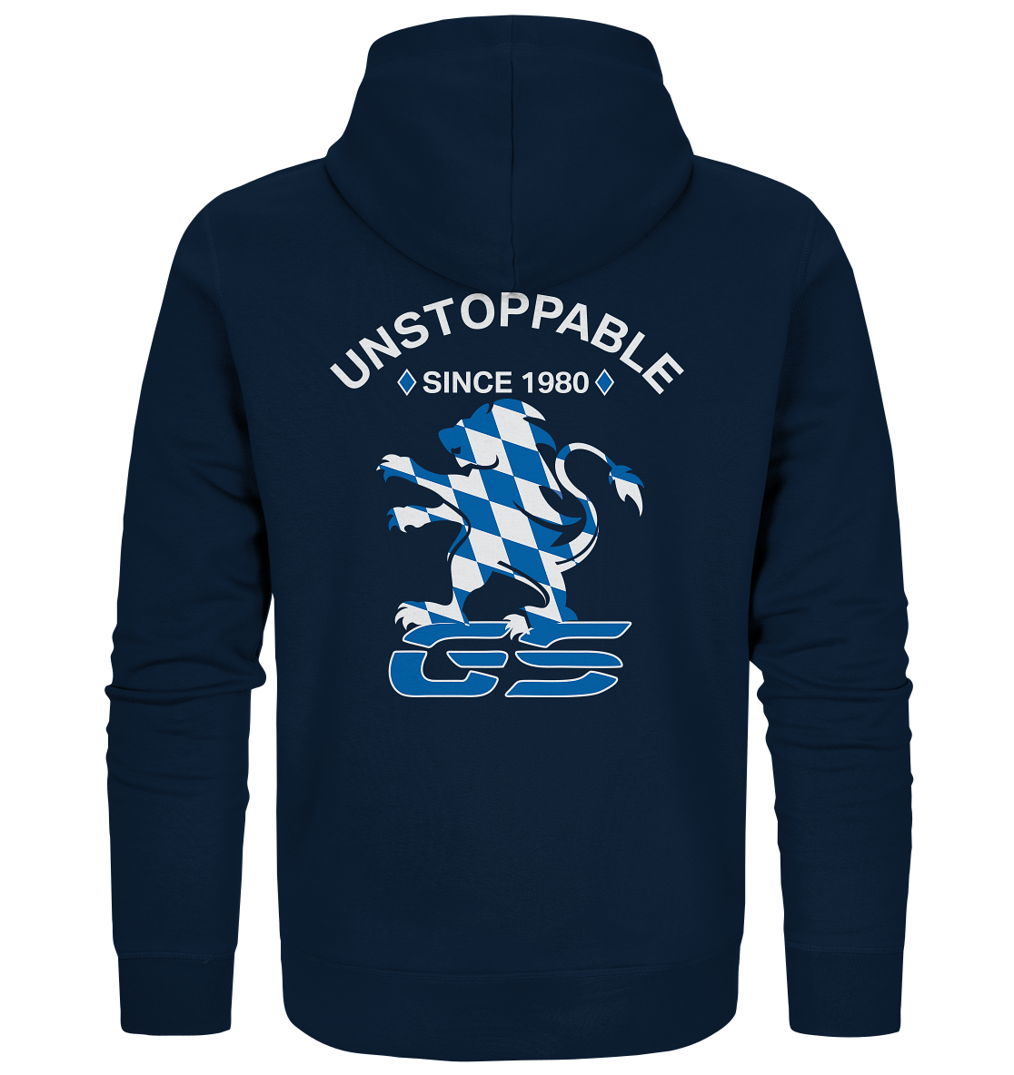 GS Motorrad UNSTOPPABLE - since 1980 - 40 Jahre GS Hommage - Zipper Jacke - GS Magazin