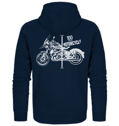 GS Motorrad 100 Jahre BMW Motorrad 1923-2023  - Hoodie-Full-Zipper Jacke