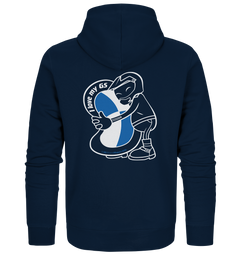 GS Motorrad Liebling Motiv »i-love-my-gs« neues Design - Organic Hoodie Zipper - limitiert - GS Magazin