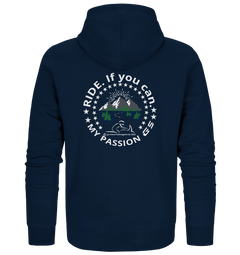 GS Motorrad RIDE. If you can ... my passion GS - Organic Zipper Hoodie - GS Magazin