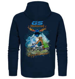 GS Motorrad Premium Full-Zipper Trachten-Hoodie BMW GS "Carsten"