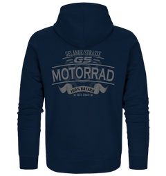 GS Motorrad "Gelände-Strasse" 100% BAYERN seit 1980  - Organic Zipper
