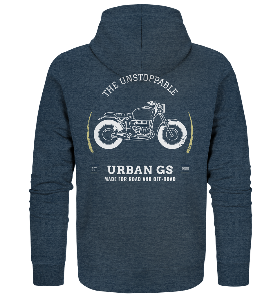 GS Motorrad URBAN G/S Made for Road and Off Road  -  Premium Full Zipper Jacke für SIE & IHN - GS Magazin