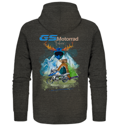 GS Motorrad Trachten Premium Full-Zipper Hoodie-BMW GS Jacke "Franz"