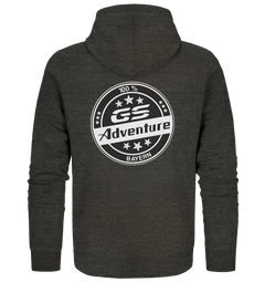 GS Motorrad "ADVENTURE 100% BAYERN"  - Unisex Organic Full-Zipper - GS Magazin