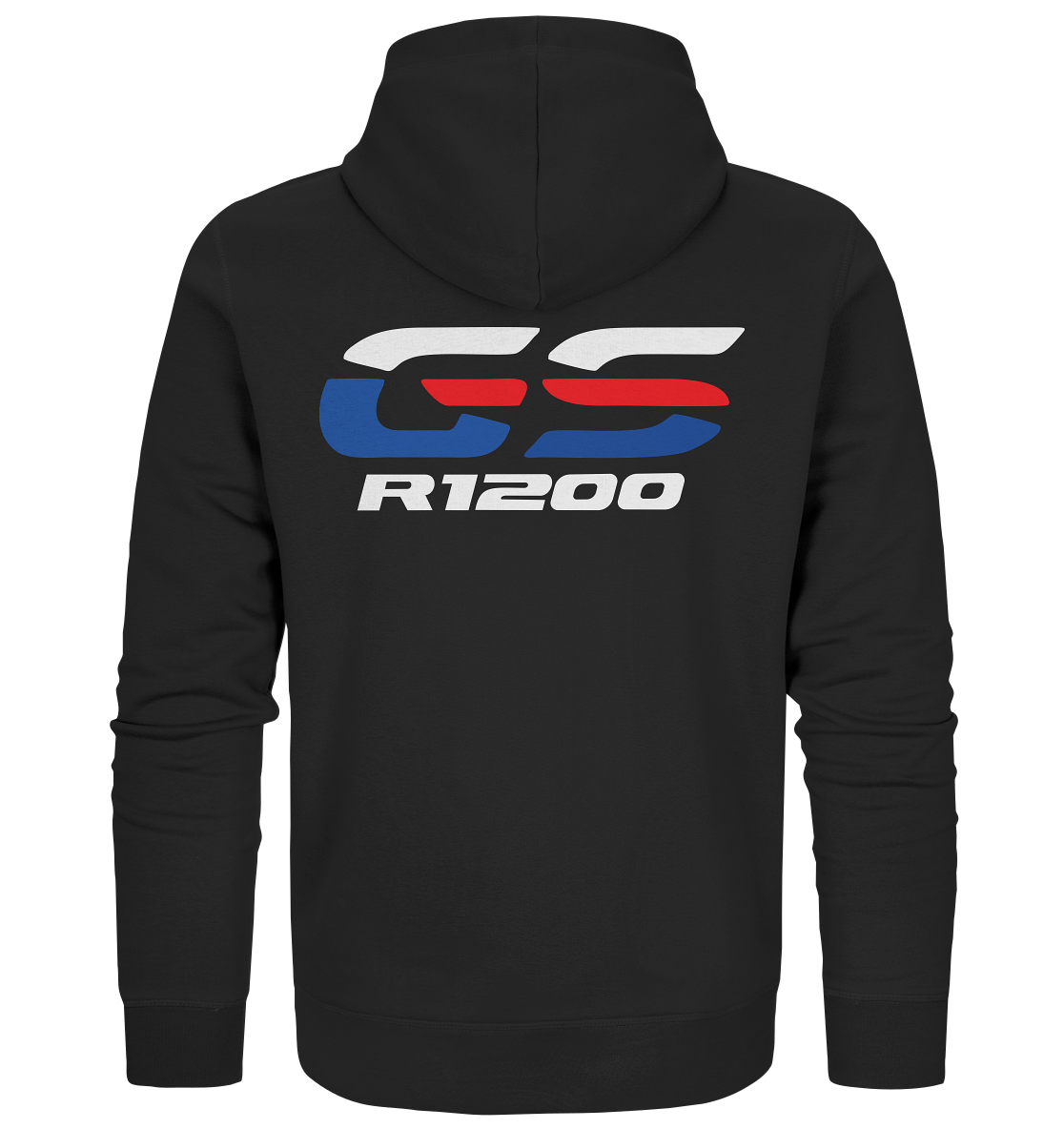 GS Motorrad R 1200 HP Rallye Style - Organic Full-Zipper Hoodie - GS Magazin
