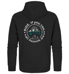 GS Motorrad RIDE. If you can ... my passion GS - Organic Zipper Hoodie - GS Magazin
