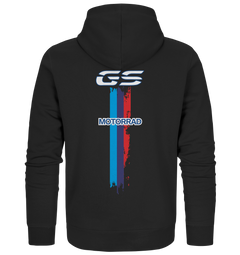 GS Motorrad "3-Stripes" BMW R 1250 GS - Make Life a Ride - Full-Zipper-Hoodie-Jacke