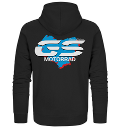 GS Motorcycle "Great Heart" - Personalized - Make Life your Ride - Organic Full-Zipper Hoodie