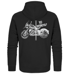 GS Motorrad 100 Jahre BMW Motorrad 1923-2023  - Hoodie-Full-Zipper Jacke