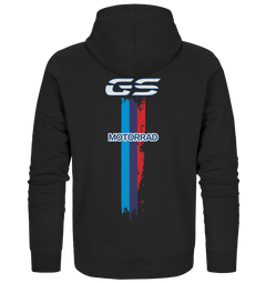 GS Motorrad "3-Stripes" BMW R 1200 GS - Make Life a Ride - Full-Zipper Hoodie Jacke