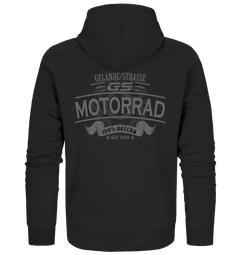 GS Motorrad "Gelände-Strasse" 100% BAYERN seit 1980  - Organic Zipper