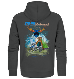 GS Motorrad Trachten Premium Full-Zipper Hoodie-BMW GS Jacke "Franz"