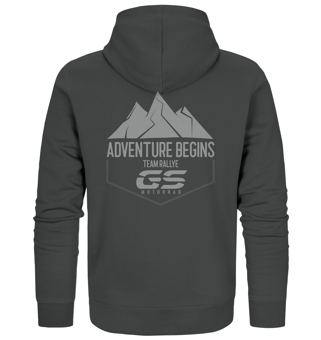 GS Motorrad "ADVENTURE BEGINS - TEAM RALLYE" - Full Zipper für SIE & IHN - GS Magazin