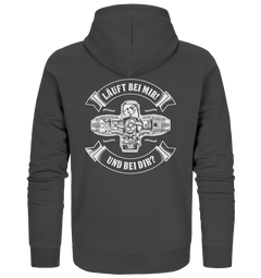 GS Motorrad "Läuft bei mir - und bei Dir" - Premium  - Organic Full-Zipper für SIE & IHN - GS Magazin