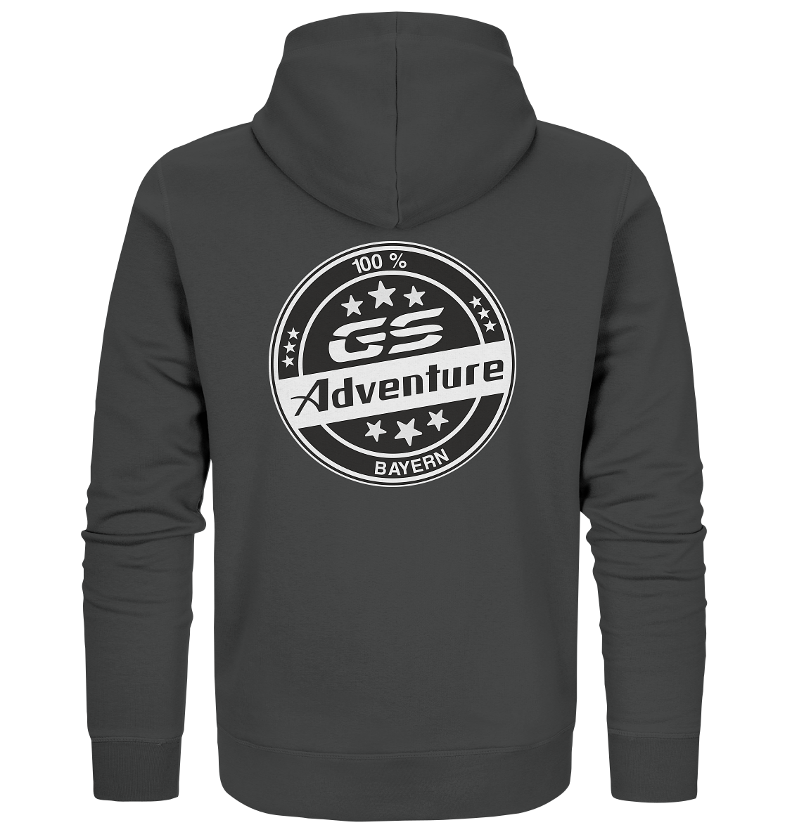 GS Motorrad "ADVENTURE 100% BAYERN"  - Unisex Organic Full-Zipper - GS Magazin