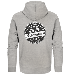 GS Motorrad "ADVENTURE 100% BAYERN"  - Unisex Organic Full-Zipper - GS Magazin