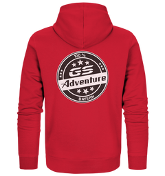 GS Motorrad "ADVENTURE 100% BAYERN"  - Unisex Organic Full-Zipper - GS Magazin