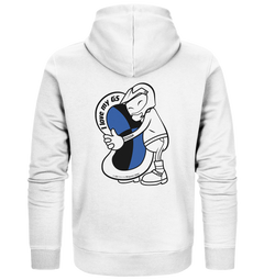 GS Motorrad Liebling Motiv »i-love-my-gs« neues Design 2021 - Organic Full-Zipper Hoodie - limitiert - - GS Magazin