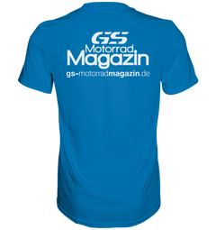 GS Motorrad Magazin »PROMO EXCLUSIVE« - Premium Shirt Qualität - GS Magazin