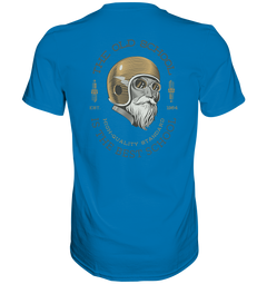 GS Motorrad "Oldschool Biker" - Geburtsjahr individuell von 1930 - 2000 wählbar - Premium Herren Shirt - 8 Farben - GS Magazin