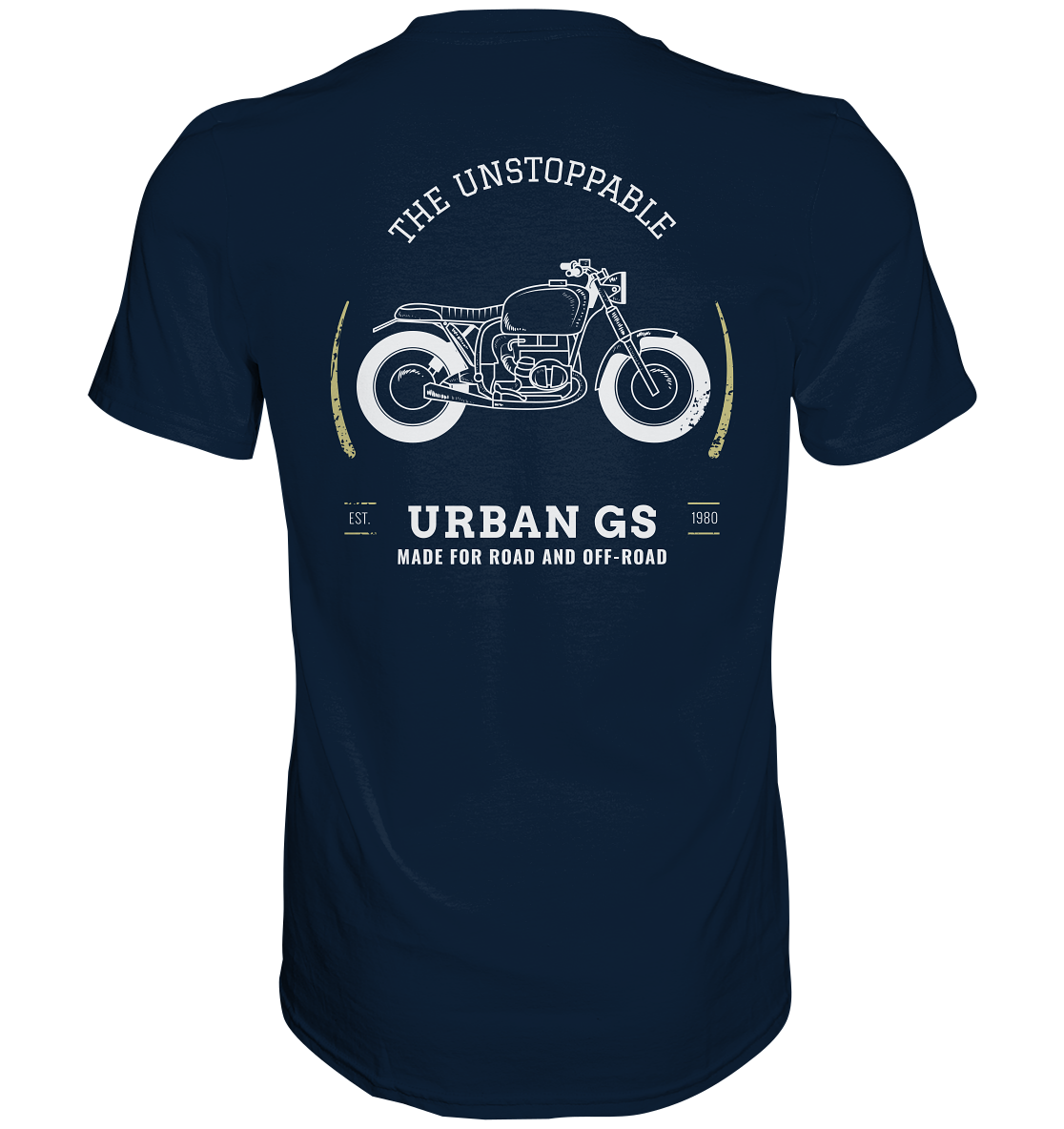 GS Motorrad URBAN Style - Made for Road and Off Road  - Premium Shirt - GS Magazin