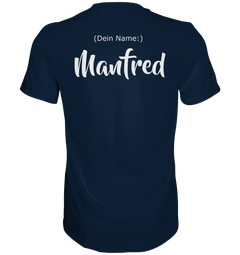 GS Motorrad "Q-Treiber Dein Name"  Personalisiert mit deinem Namen - Premium Shirt