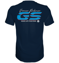 GS Motorrad "Great Heart" - Personalisiert 2 Seiten - Make Life your Ride  - Premium Shirt