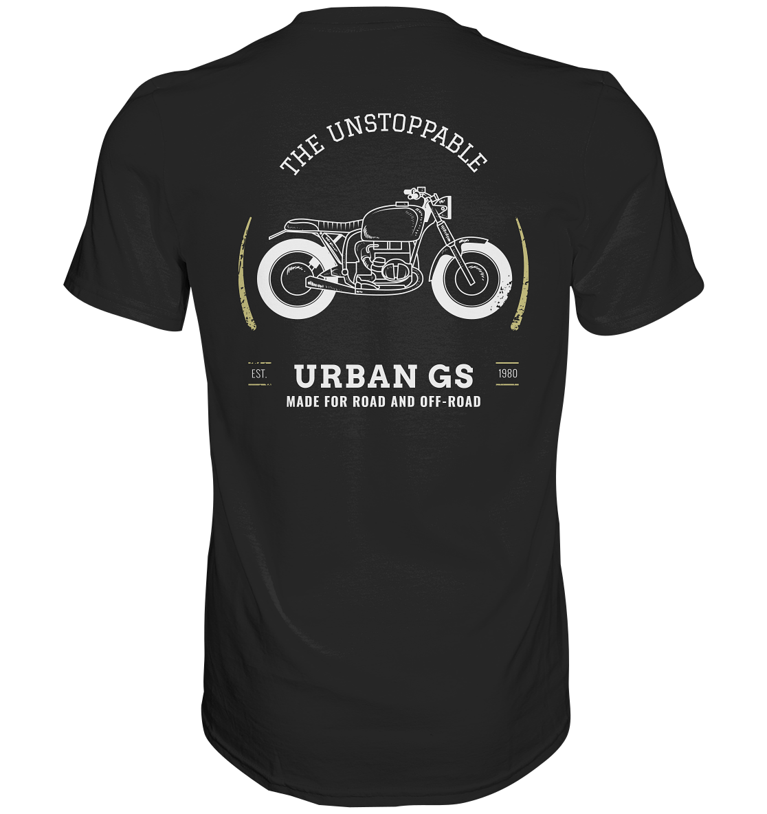 GS Motorrad URBAN Style - Made for Road and Off Road  - Premium Shirt - GS Magazin