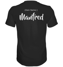 GS Motorrad "Q-Treiber Dein Name"  Personalisiert mit deinem Namen - Premium Shirt