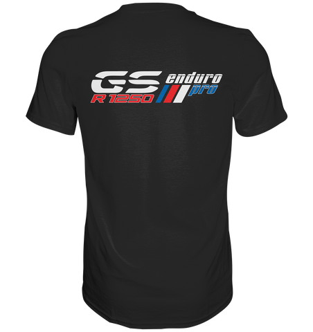 GS Motorrad »enduroPRO R 1250 GS« Herren Premium Shirt 6 Farben - Premium Shirt