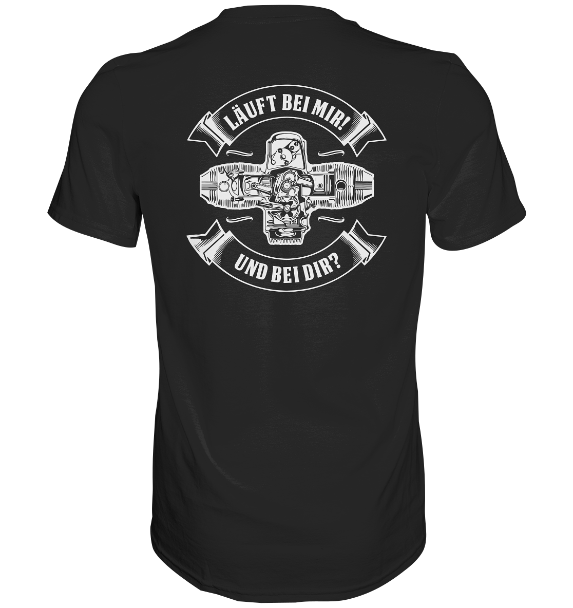 GS Motorrad "Läuft bei mir - und bei Dir" - Herren - Premium Shirt - GS Magazin