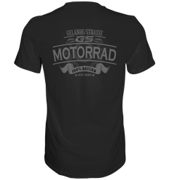 GS Motorcycle "Off-Road" 100% BAVARIA since 1980 - Premium Shirt