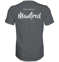 GS Motorrad "Q-Treiber Dein Name"  Personalisiert mit deinem Namen - Premium Shirt