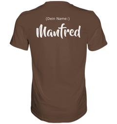 GS Motorrad "Q-Treiber Dein Name"  Personalisiert mit deinem Namen - Premium Shirt