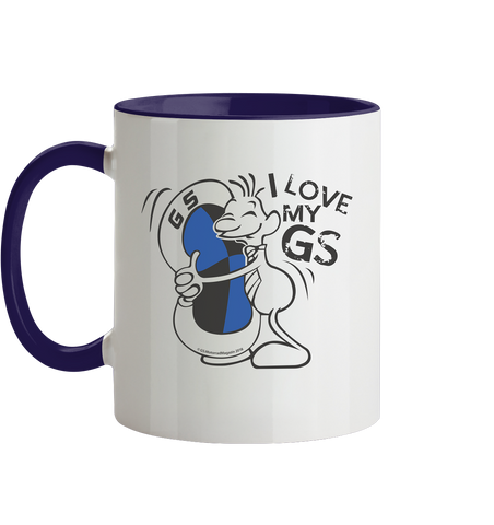 GS »Liebling MAXL« - I love my GS - Classic Kaffee-/Tee Tasse 2-farbig - Tasse zweifarbig
