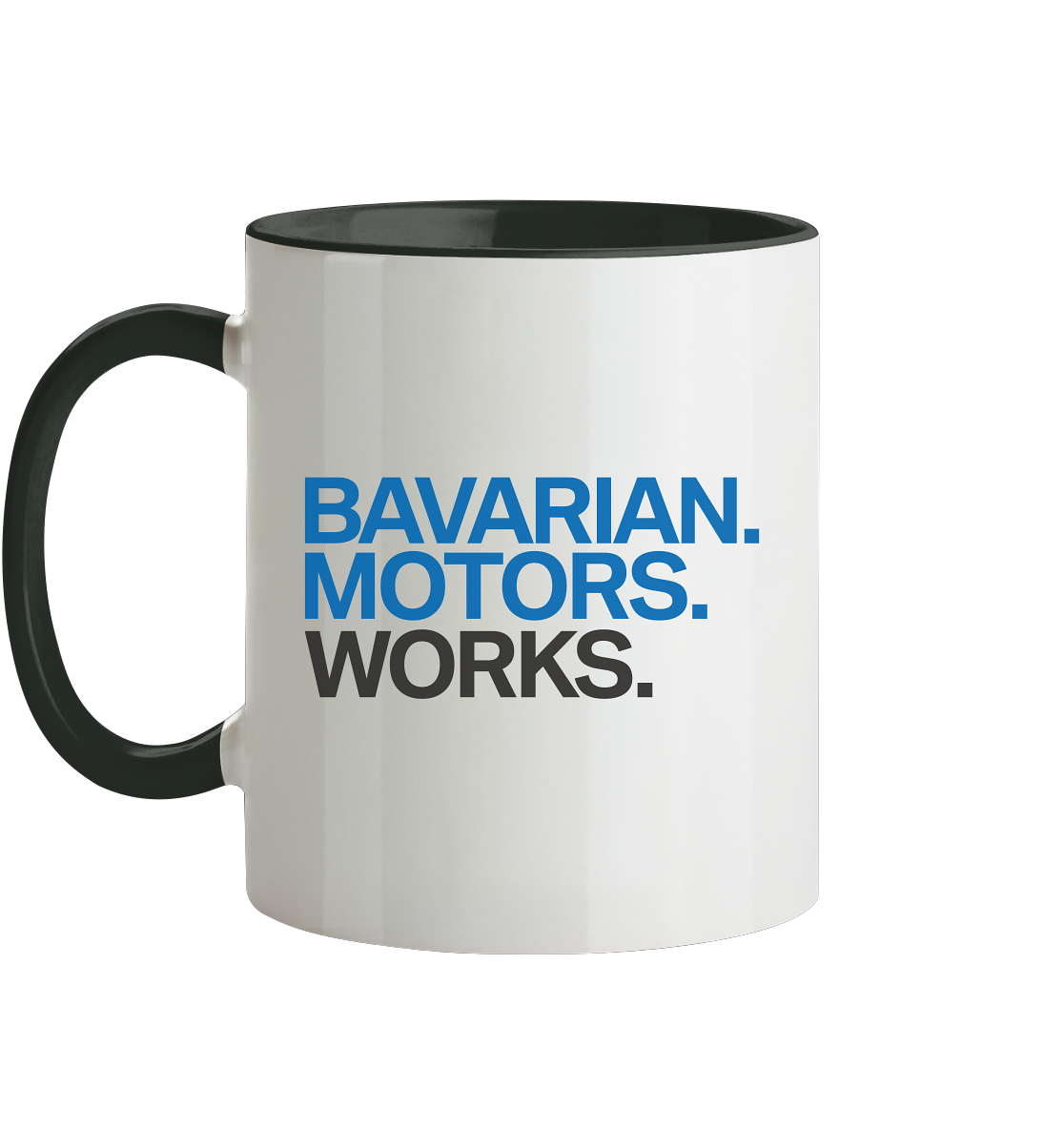 GS Motorrad Kaffee Haferl Tee Tasse BAVARIAN MOTORS WORKS. - zweifarbig - GS Magazin